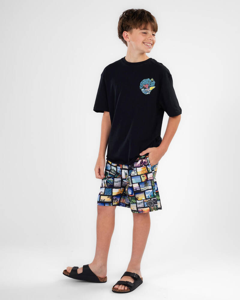 Jacks Boys' Holiday Mode Elastic Waist Shorts for Mens