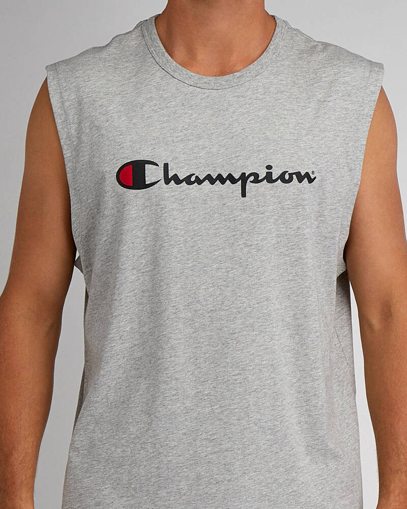 Champion Logo Muscle Tank for Mens image number null