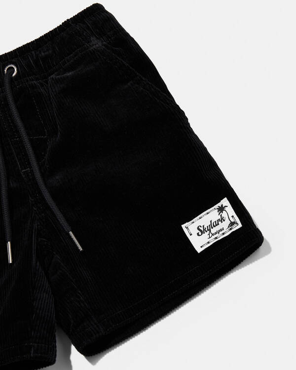 Skylark Toddlers' Cord Elastic Waist Shorts for Mens