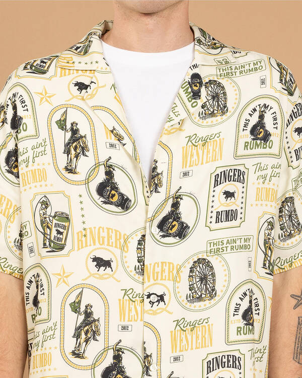 Ringers Western Aint My First Rumbo Short Sleeve Shirt for Mens