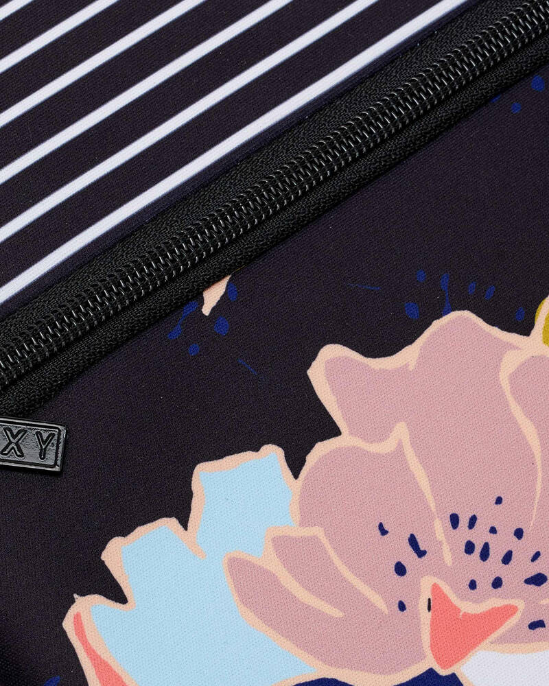 Roxy White Shoulder Pencil Case for Womens