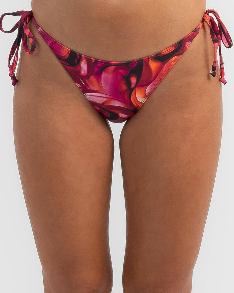 Kaiami Starla Tie Side Bikini Bottom for Womens