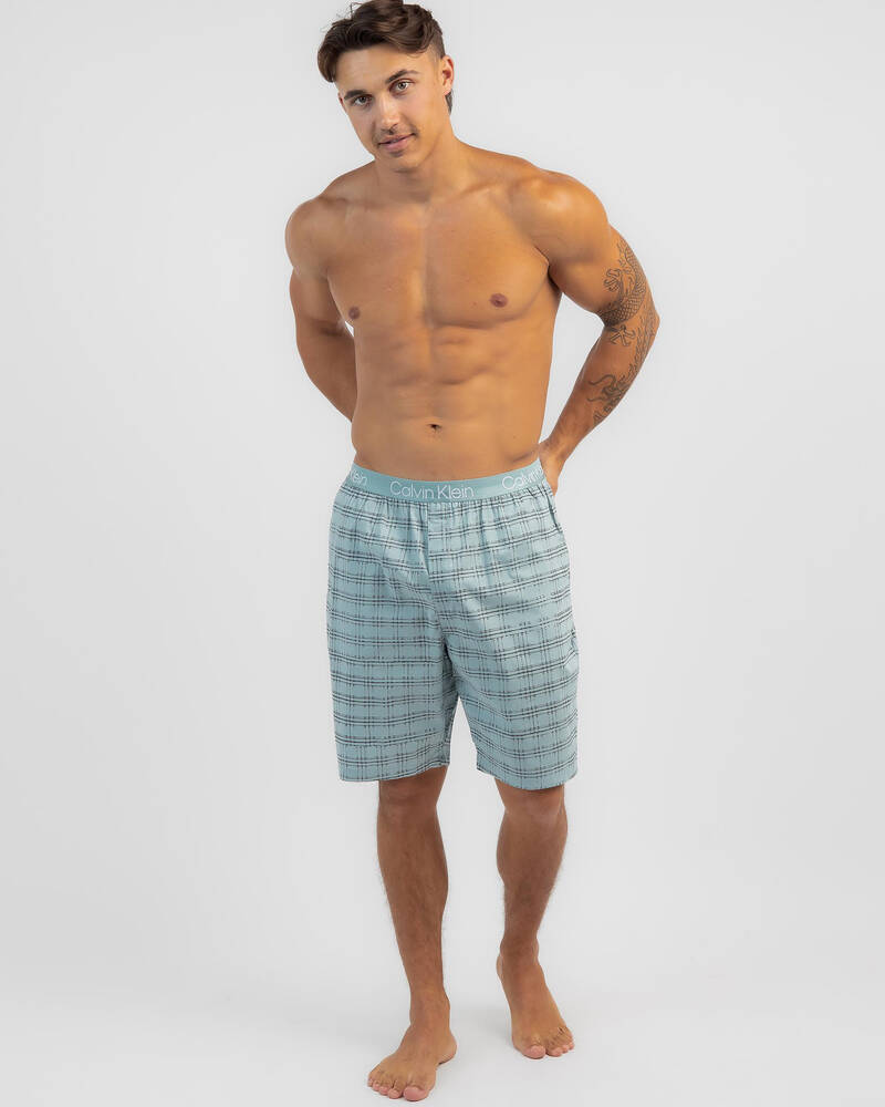 Calvin Klein Structure Sleep Shorts for Mens