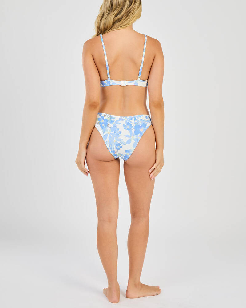 Roxy Artsy Floral Classic Bikini Bottom for Womens