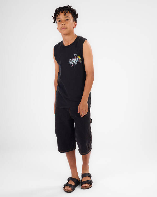 Sanction Boys' E-Fiend Muscle Tank for Mens
