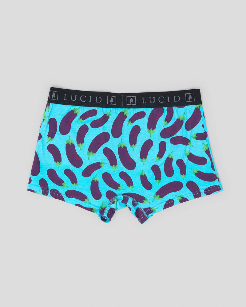 Lucid Eggplant Boxers for Mens