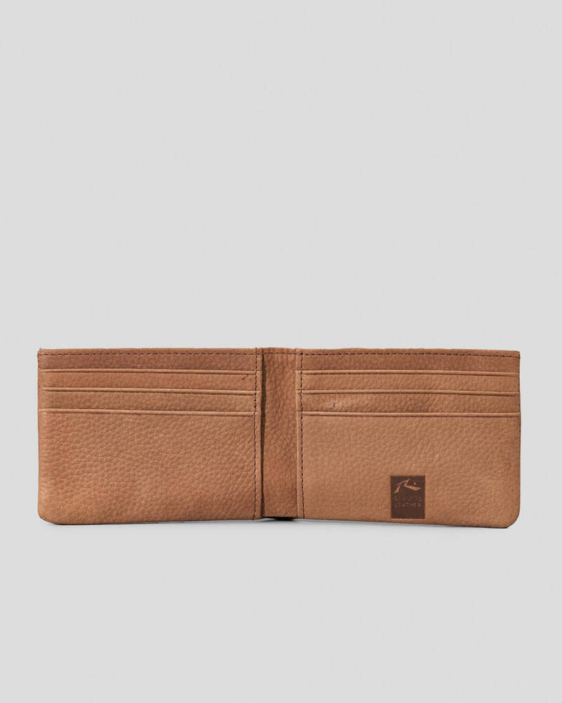 Rusty Now or Never Leather Wallet for Mens