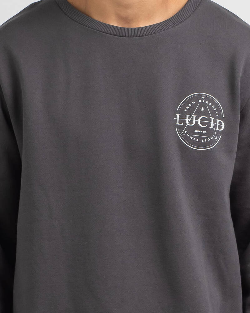 Lucid Visionary Crew Sweatshirt for Mens