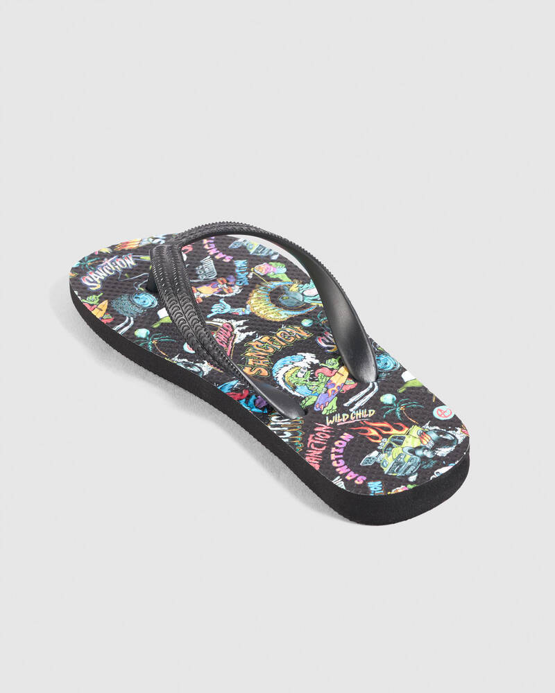 Sanction Boys' Monster Haze Thongs for Mens