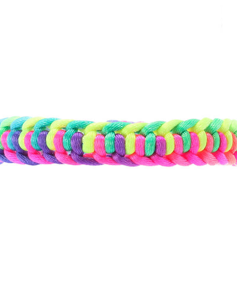 Jacks Rainbow Nylon Braid Bracelet for Mens