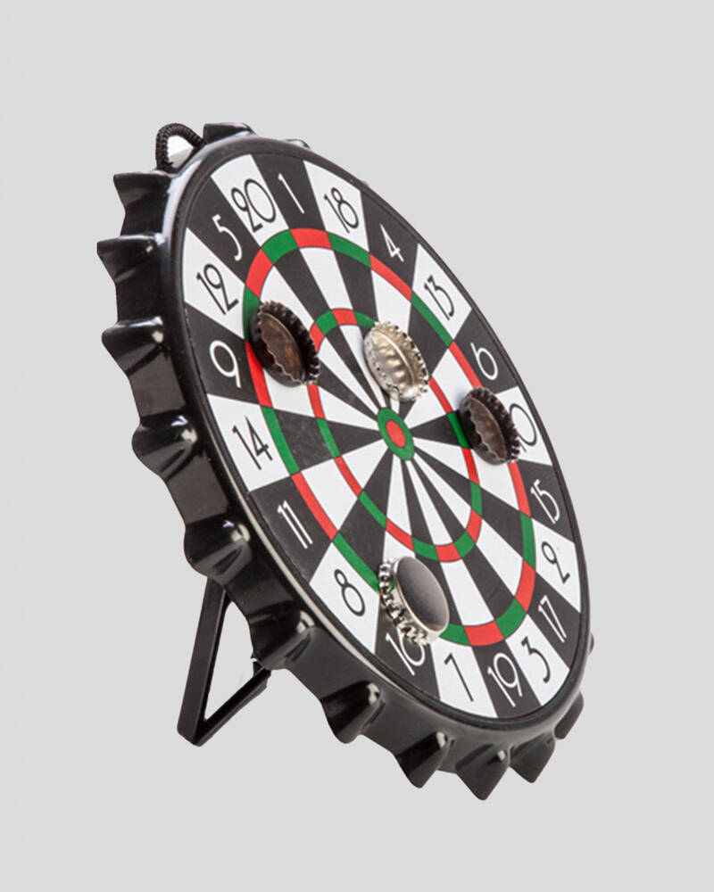 Get It Now Magnetic Bottle Cap Darts for Mens image number null
