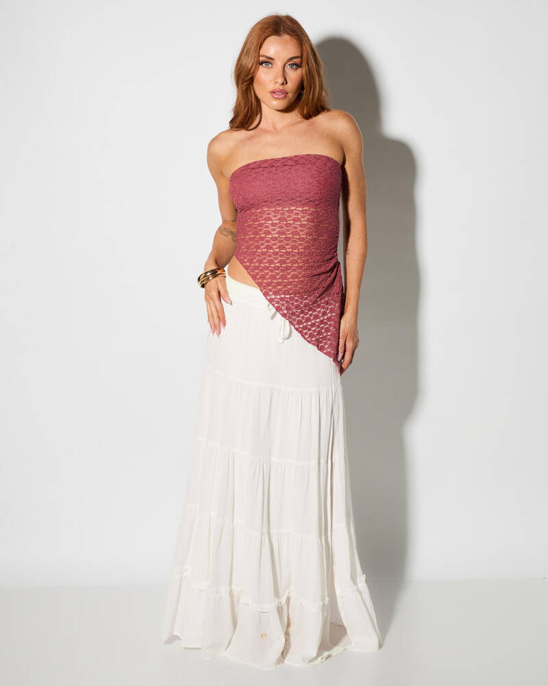 Mooloola Mizelle Lace Tube Top for Womens