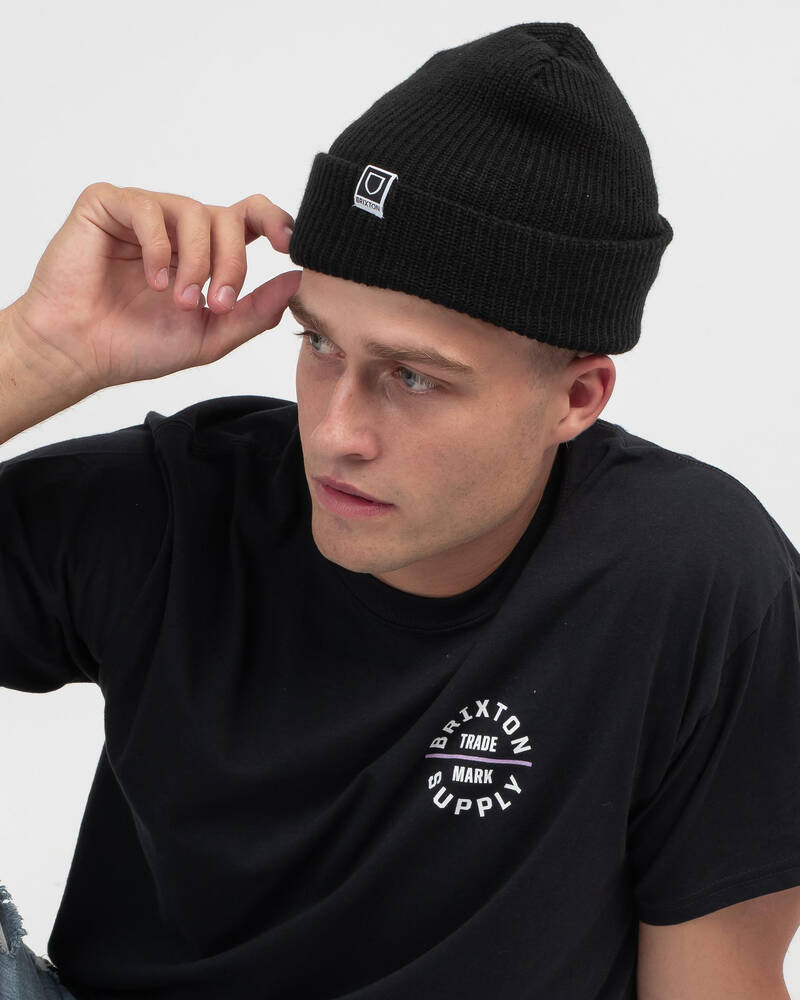 Brixton Harbor Beta Watch Cap Beanie for Mens