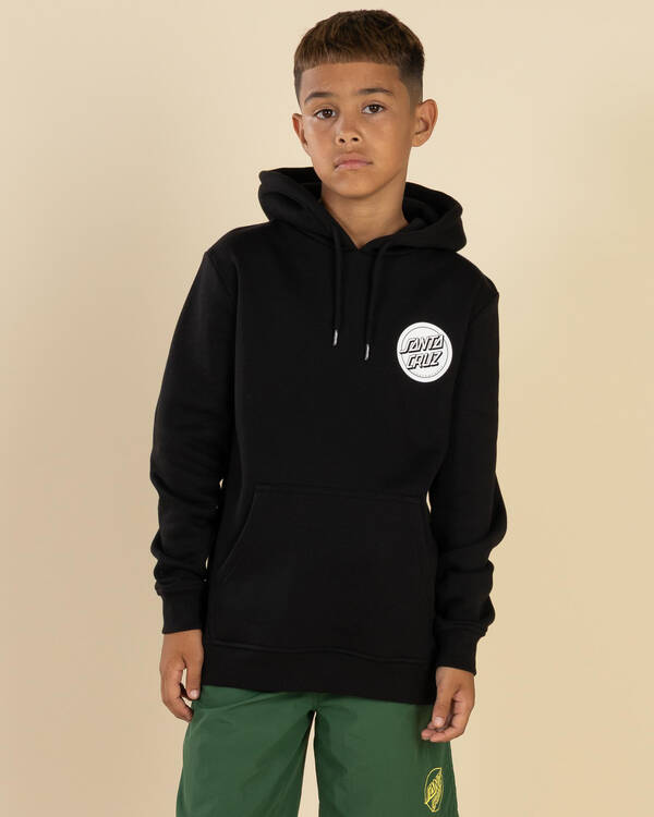 Santa Cruz Boys' Reverse Dot Mono Hoodie for Mens