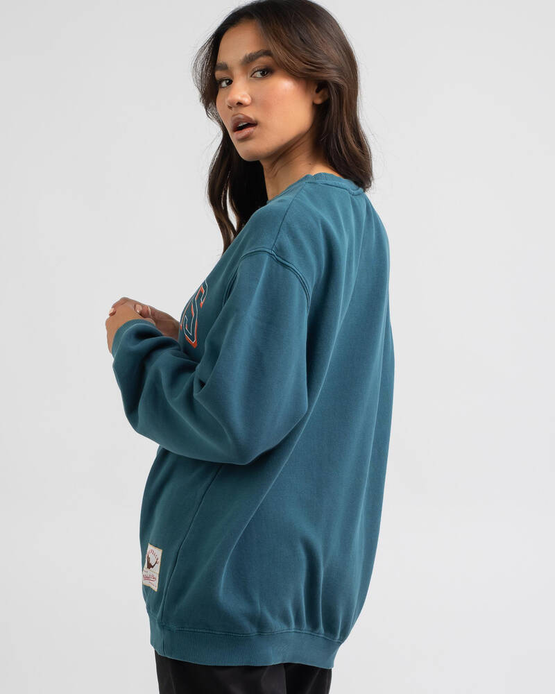 Mitchell & Ness NFL Vintage Keyline Logo Sweatshirt for Womens