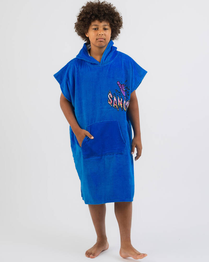 Sanction Boys' Spray Hooded Towel for Mens
