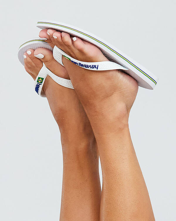 Havaianas Brazil Logo Thongs for Unisex