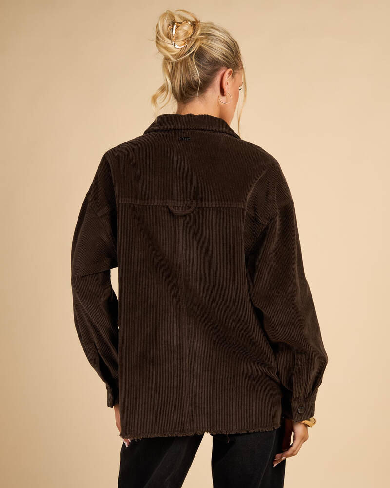 Mooloola Carter Cord Shacket for Womens