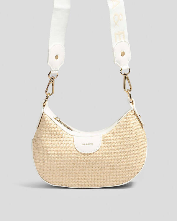 Ava And Ever Sammy Straw Crossbody Bag for Womens
