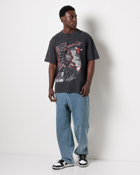 Mitchell & Ness Dennis Rodman Player Ticket T-Shirt for Mens image number null