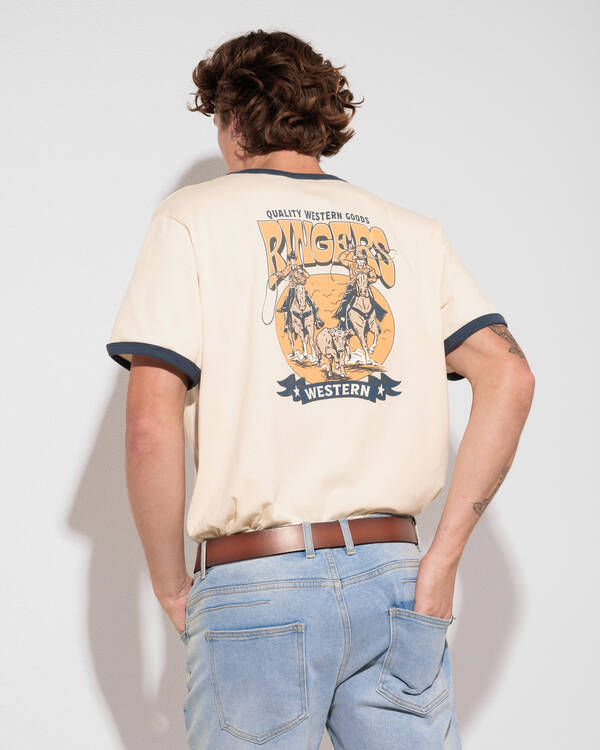 Dust N Ropes Ringer T-Shirt