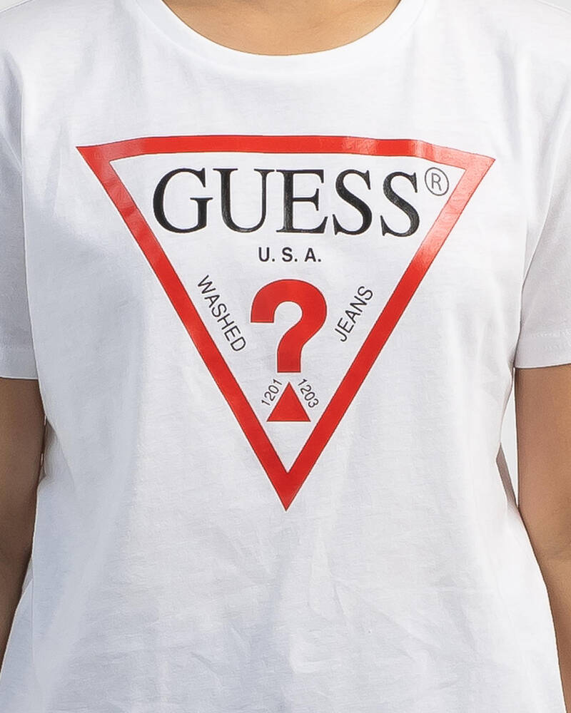 GUESS Girls' Core T-Shirt for Womens