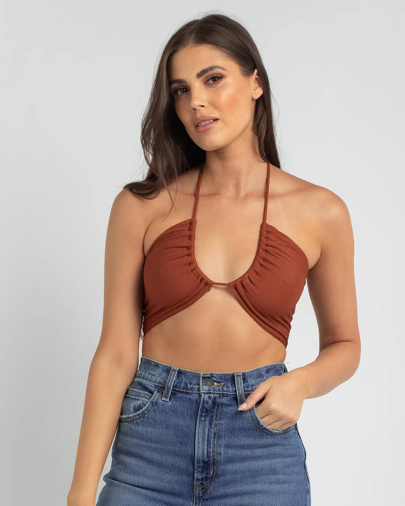 Ava And Ever Naomi Halter Top for Womens