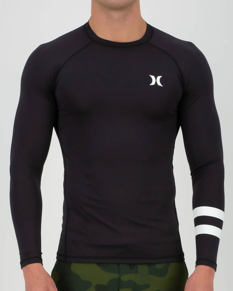 Hurley Pro Light Top Long Sleeve Rash Vest for Mens