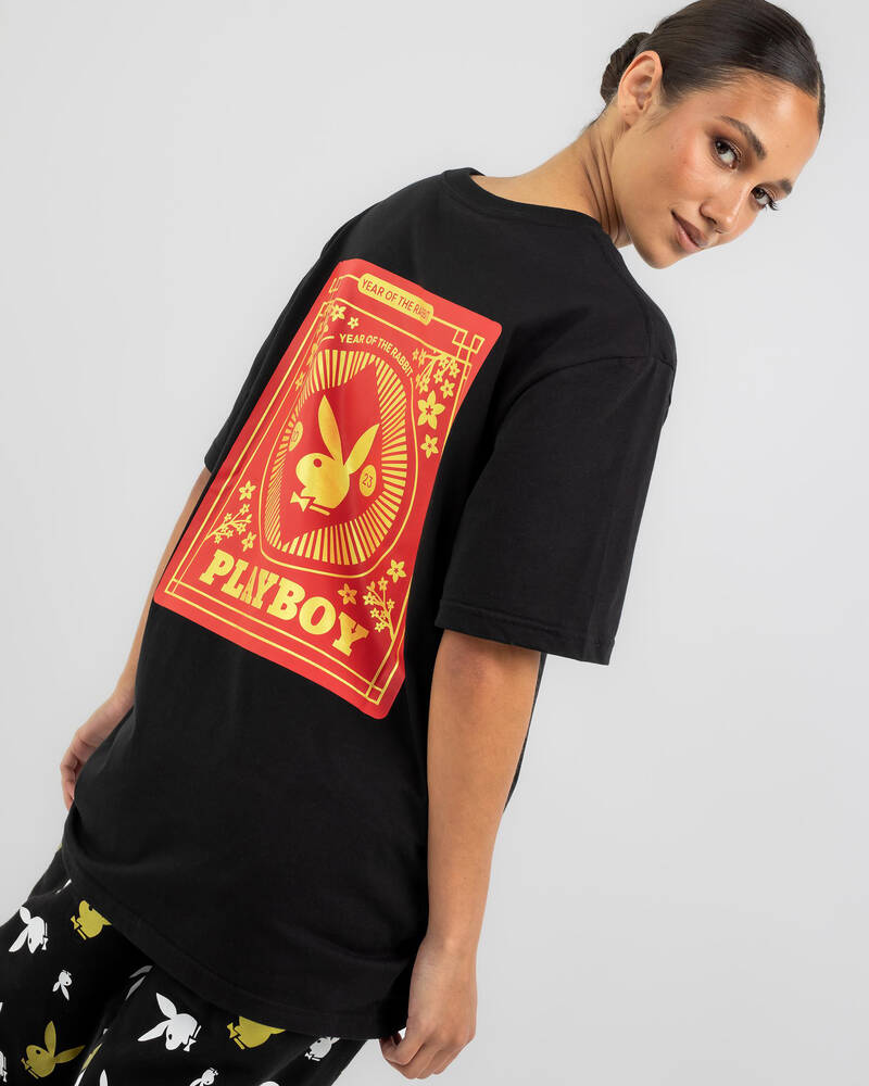 Playboy Year Of The Rabbit T-Shirt for Womens