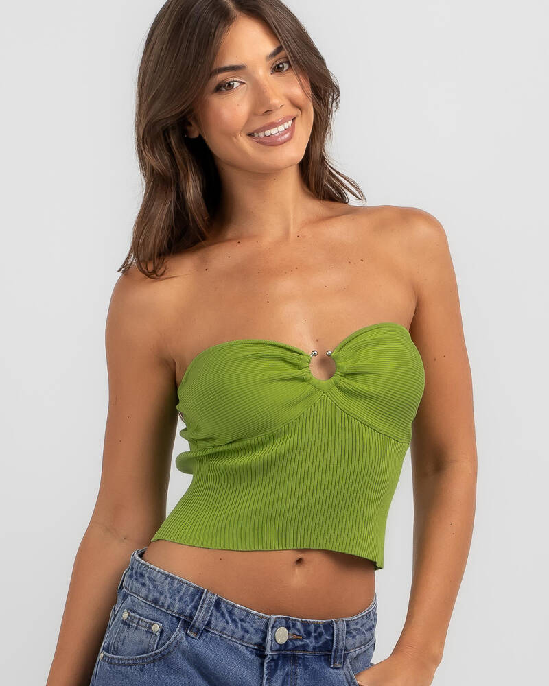 Saints And Secrets Riley Knit Tube Top for Womens