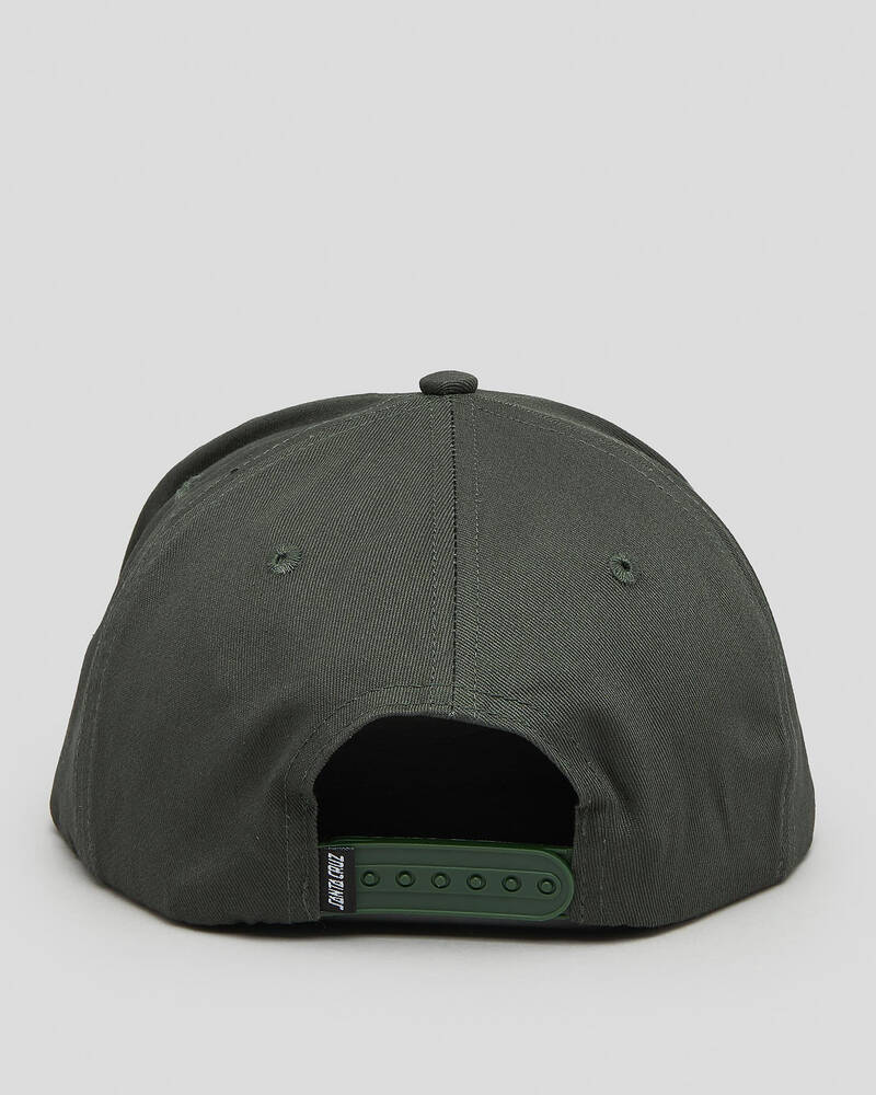 Santa Cruz Classic Strip Snapback Cap for Mens