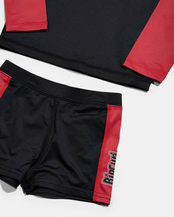 Rip Curl Toddlers' Paddle Out Set 2 Piece Rash Vest Set for Mens