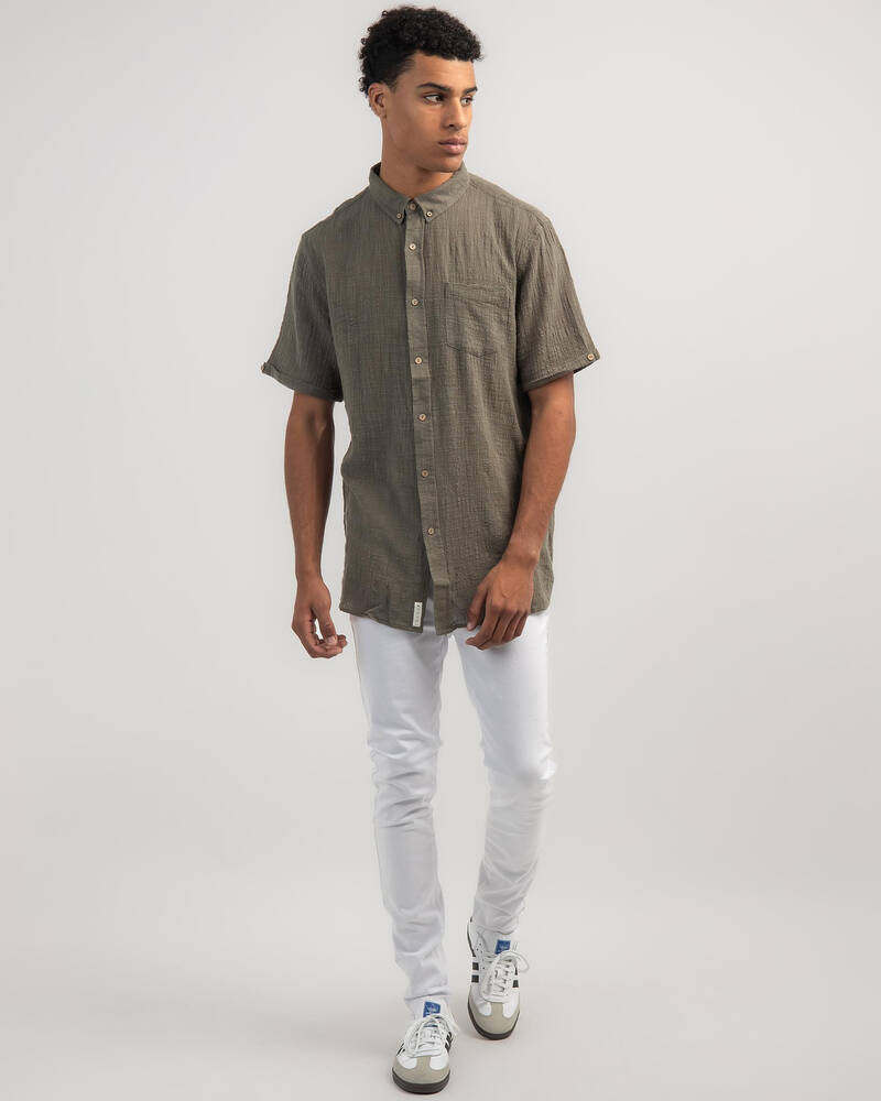 Lucid Woven Short Sleeve Shirt for Mens
