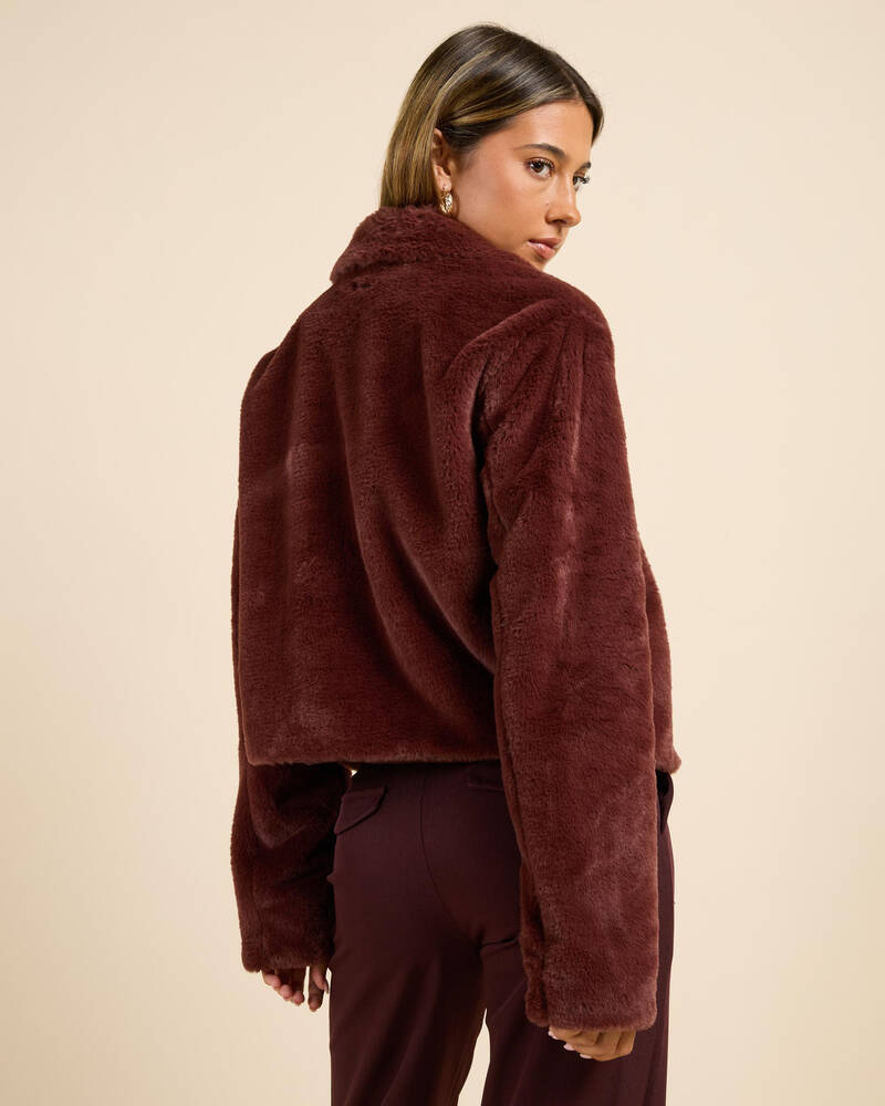 Ava And Ever Tilly Faux Fur Jacket for Womens