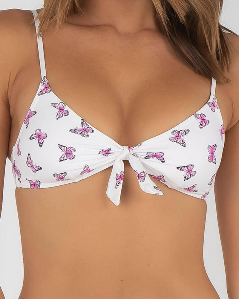Topanga Butterfly Bikini Top for Womens