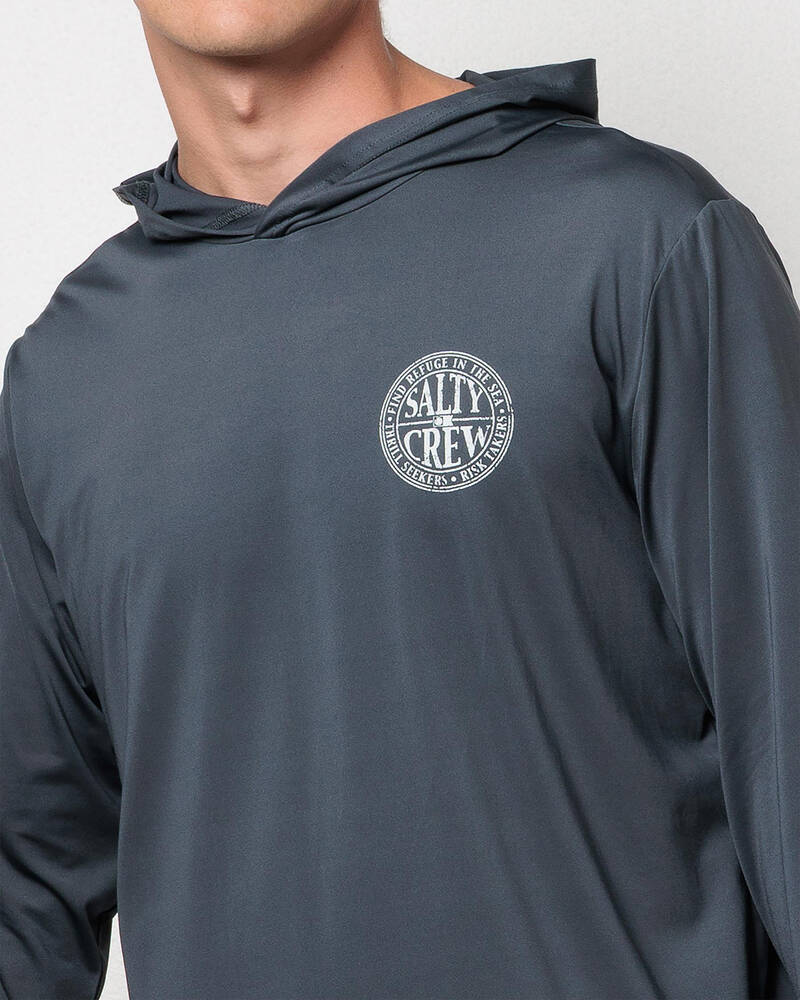 Salty Crew Global Hood Sunshirt for Mens