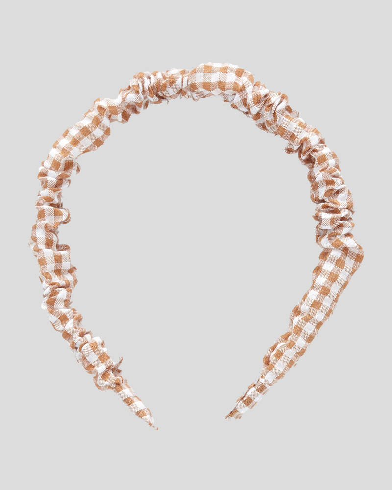 Karyn In LA Sienna Ruched Headband for Womens