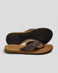 Rip Curl Reactor Open Toe Thongs for Mens image number null