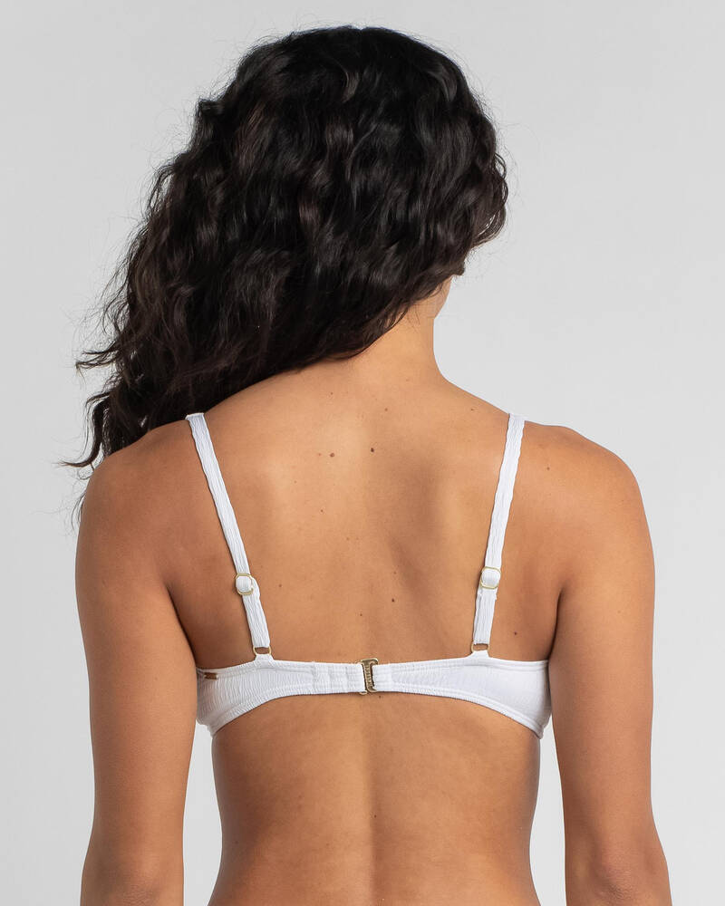 Topanga Kelly Crinkle Triangle Bikini Top for Womens