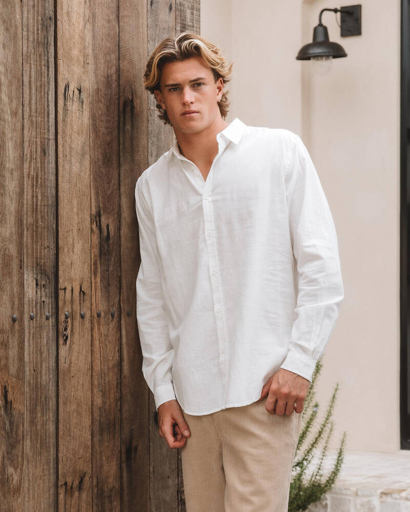 Skylark Hemp Long Sleeve Shirt for Mens