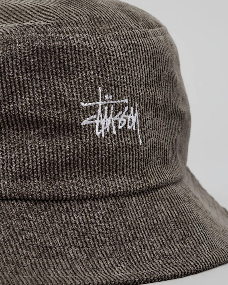 Stussy Graffiti Cord Bucket Hat for Womens
