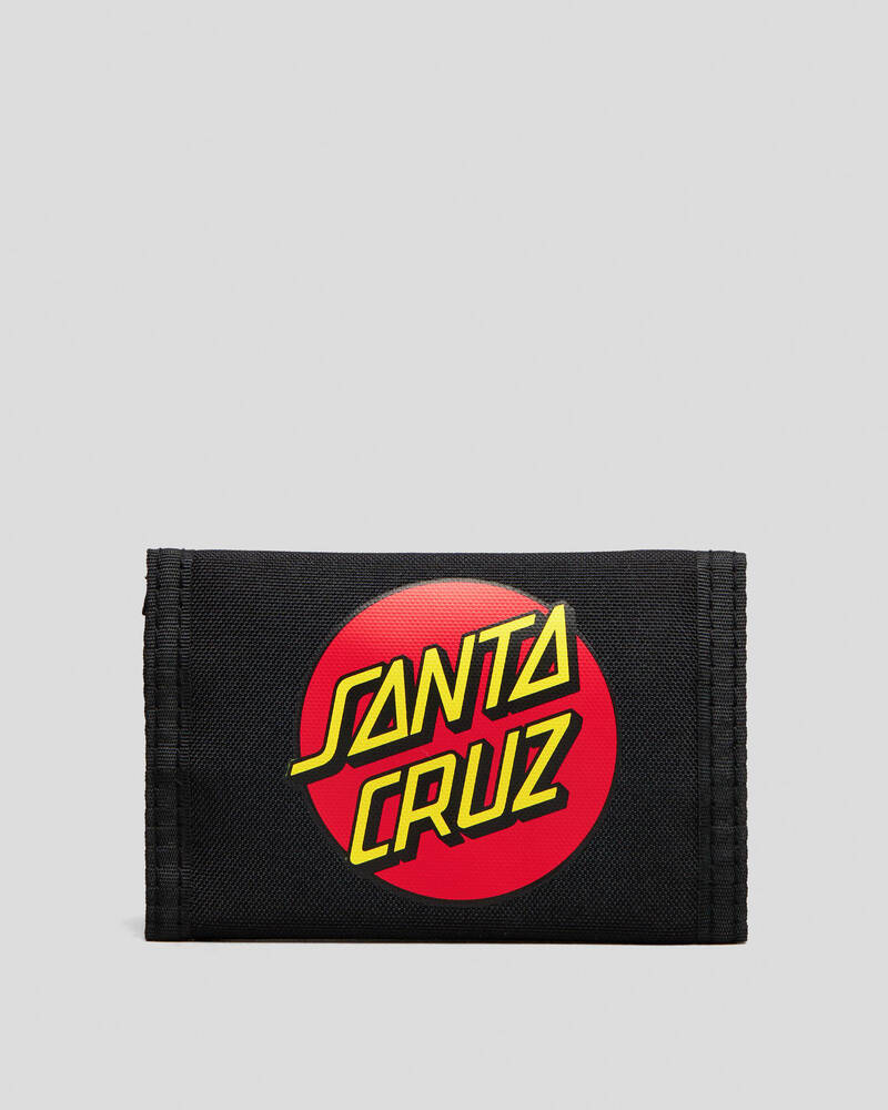 Santa Cruz Classic Dot Trifold Wallet for Mens