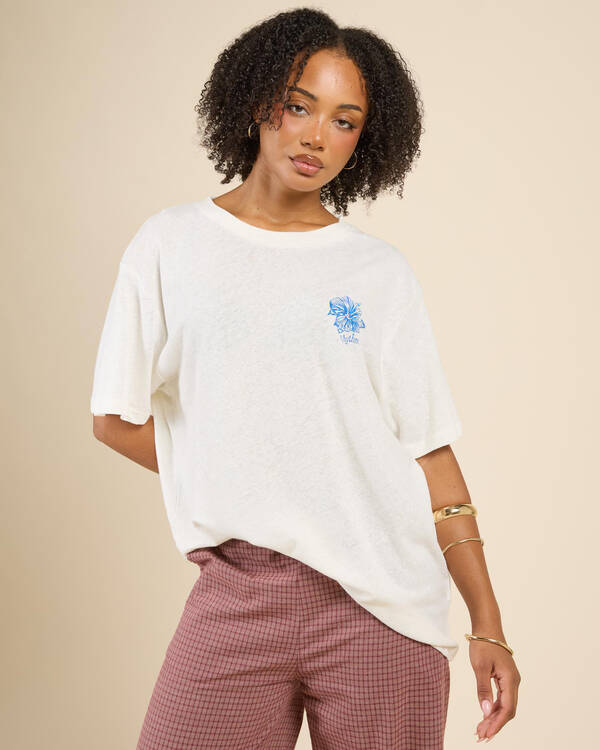 Rhythm Surf Rider Oversized T-Shirt for Womens