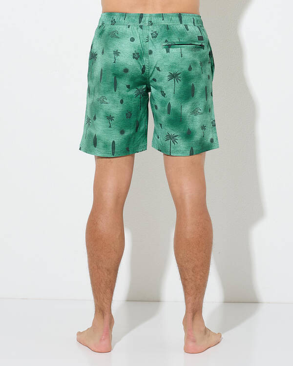Jacks Dither Elastic Waist Shorts for Mens