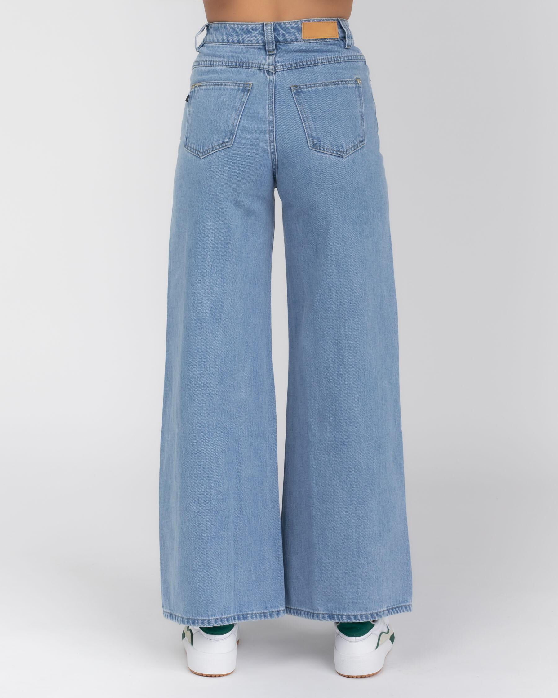 Used Seventh Heaven Jeans In Mid Blue 