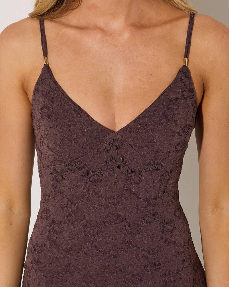 Mooloola Meli French Lace Maxi Dress for Womens