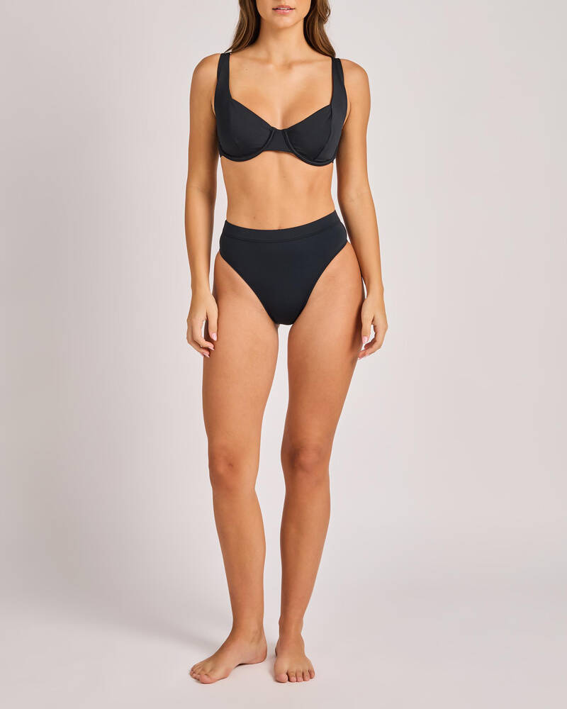 Roxy Beach Classics Underwire D Cup Bikini Top for Womens