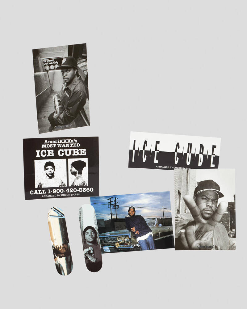 Color Bars Ice Cube Sticker Pack for Mens