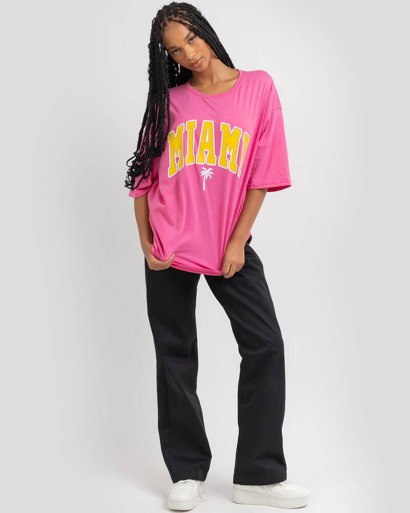 MRKT. Miami Vibes T-Shirt for Womens