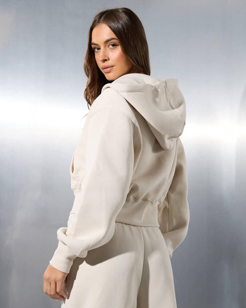 Nike Phoenix Cropped Zip Hoodie for Womens
